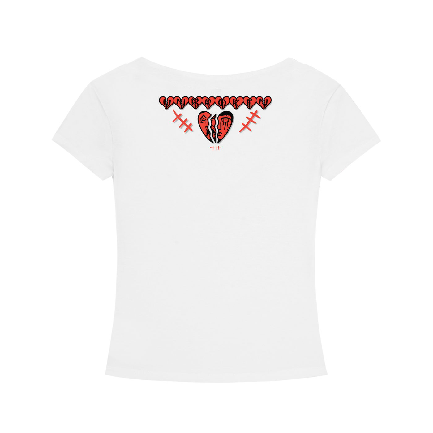 Women’s Unbroken 💔 Slim Fit V-Neck T-Shirt