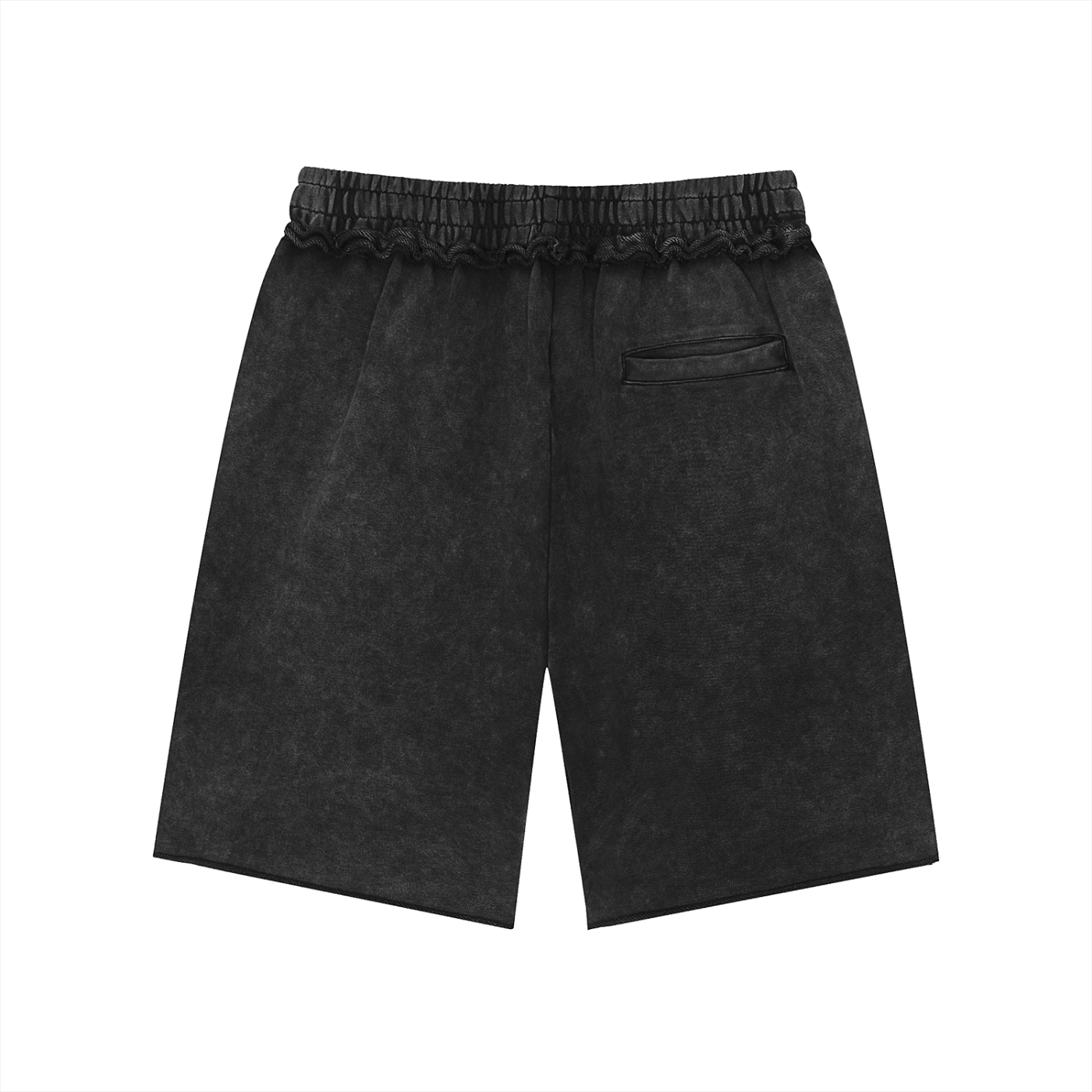 Visionaries Core Logo Mineral Wash Raw Edge Shorts