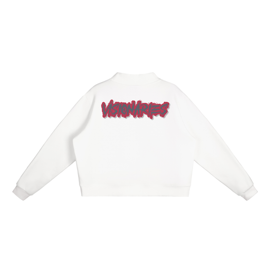 Women's Fleece Jumbo V Crew Sweatshirt