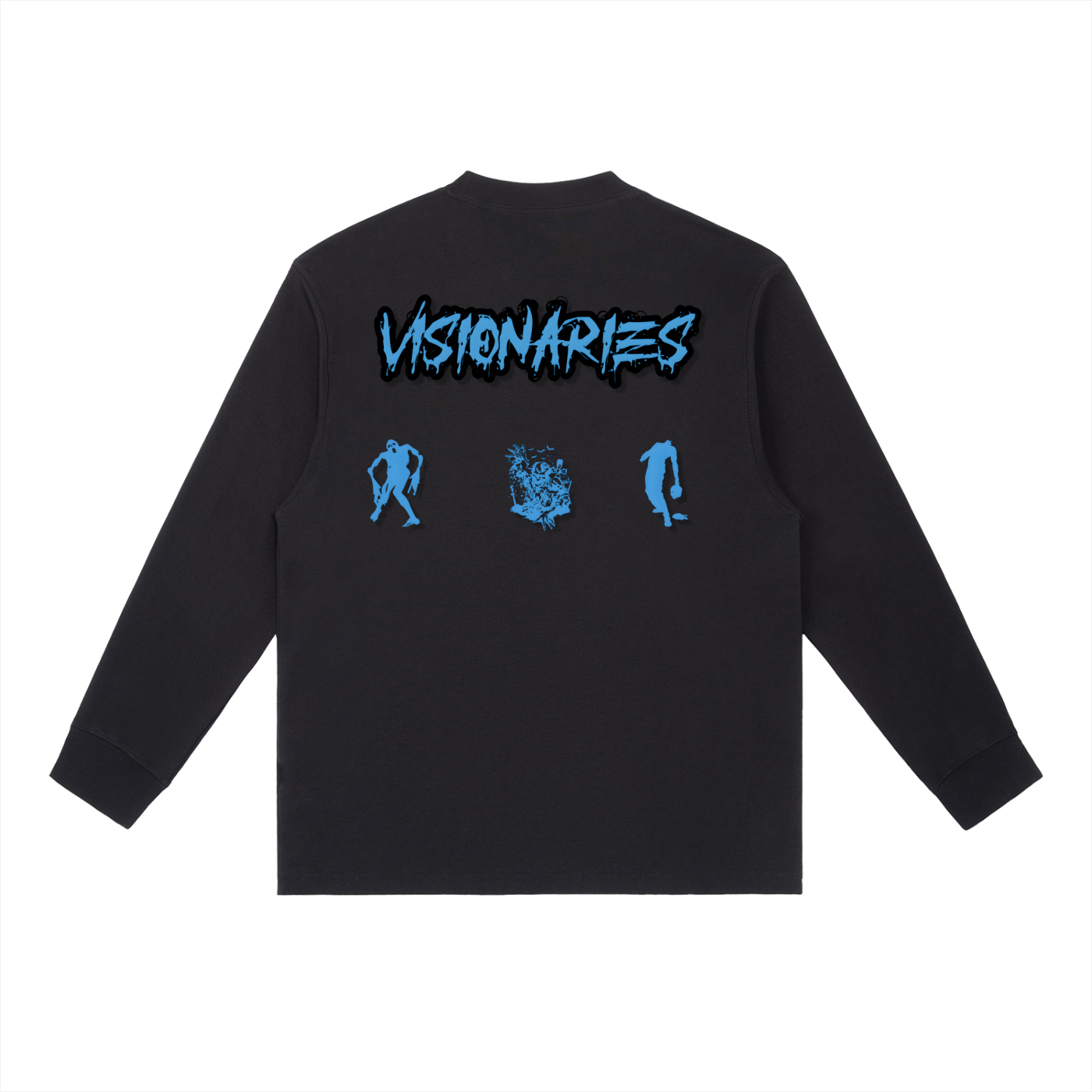 Zombies 🧟 Crewneck Long-Sleeve T-Shirt