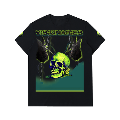Slime 💚 Skull 💀 Heavyweight Cotton T-Shirt