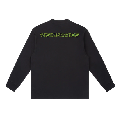 Slime 💚 Skull 💀 Long-Sleeve T-Shirt
