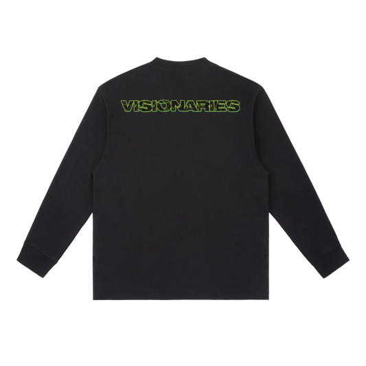 Slime 💚 Skull 💀 Long-Sleeve T-Shirt