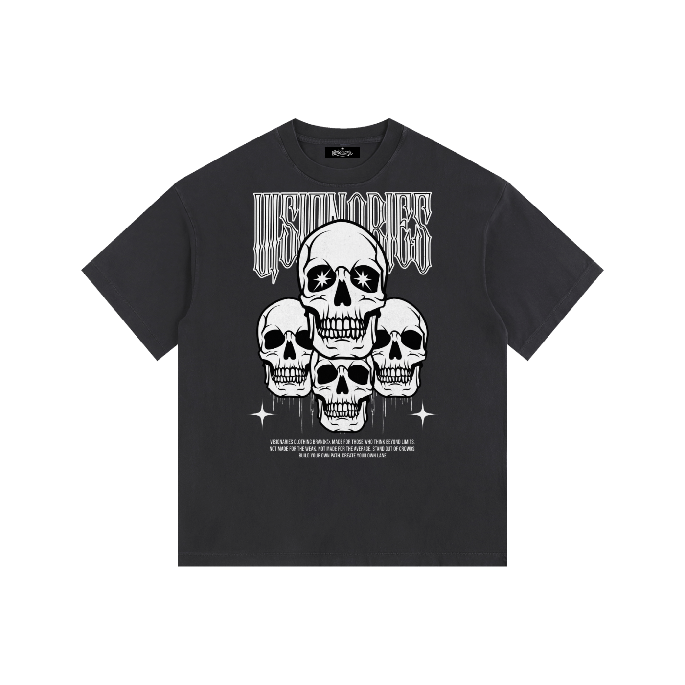 4peat Vintage Washed Cotton T-Shirt