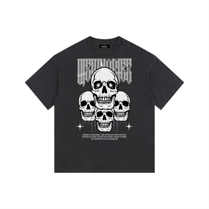 4peat Vintage Washed Cotton T-Shirt