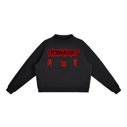 Women'sFleece Zombie 🧟‍♀️  Crew Sweatshirt