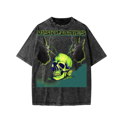 💚 💀 Snow Washed Kids' T-Shirt