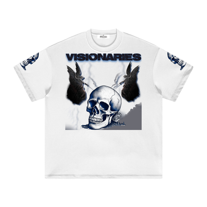 Slime Skull Blue Label Jumbo Print T-Shirt