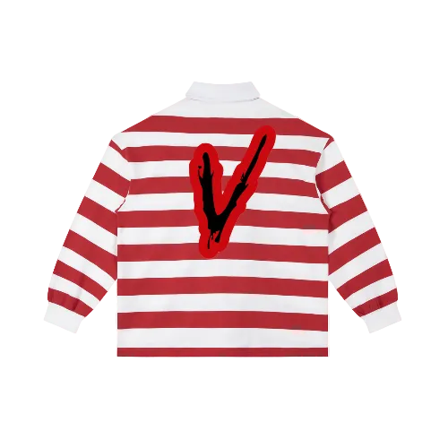Men’s Jumbo V Stripe Polo Shirt