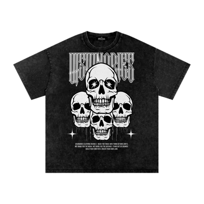 Visionaries Snow Washed Oversized Cotton T-Shirt