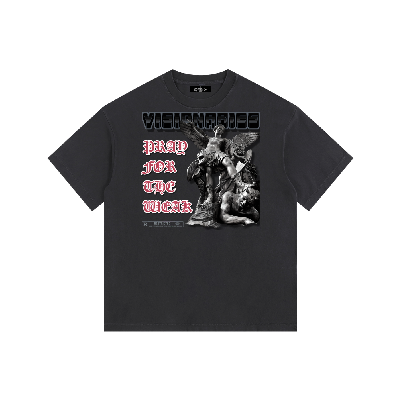 Vintage Washed Oversized Cotton T-Shirt