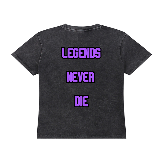 Women’s Dead Man 💀Wash Drop Shoulder T-shirt