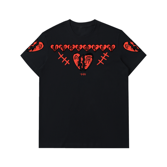 Broken Hearts 💔 Heavyweight Cotton T-Shirt