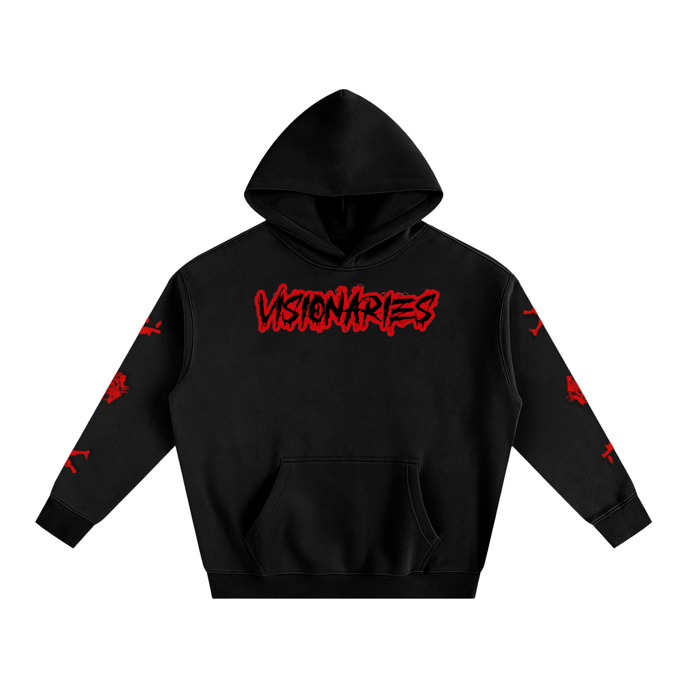 Visonaries Zombies 🧟 Oversize Fleeced Hoodie