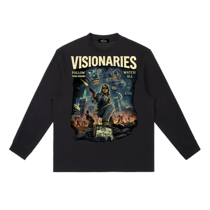 Watch All Crewneck Long-Sleeve T-Shirt