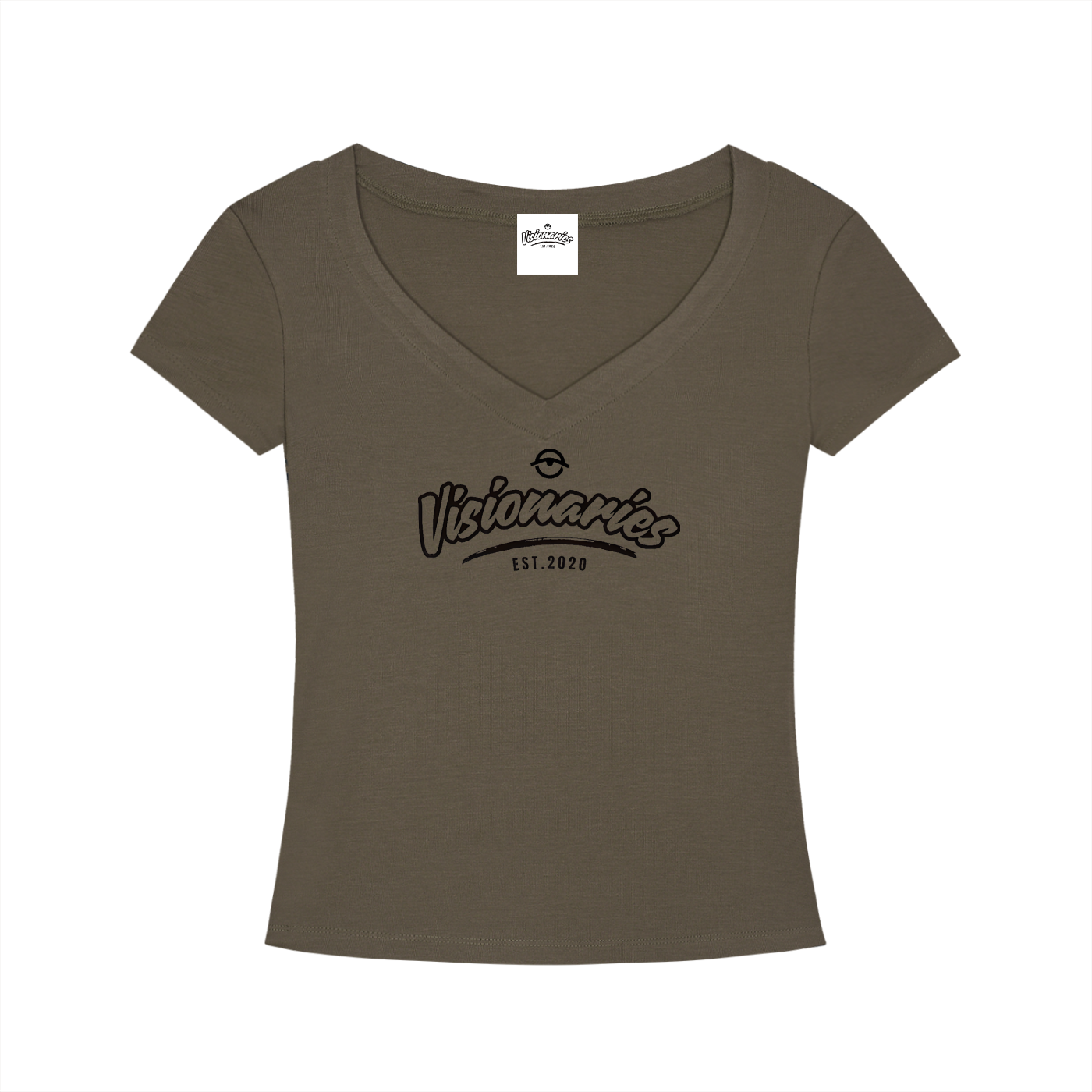 Women’s Visionaries Logo Slim Fit V-Neck T-Shirt