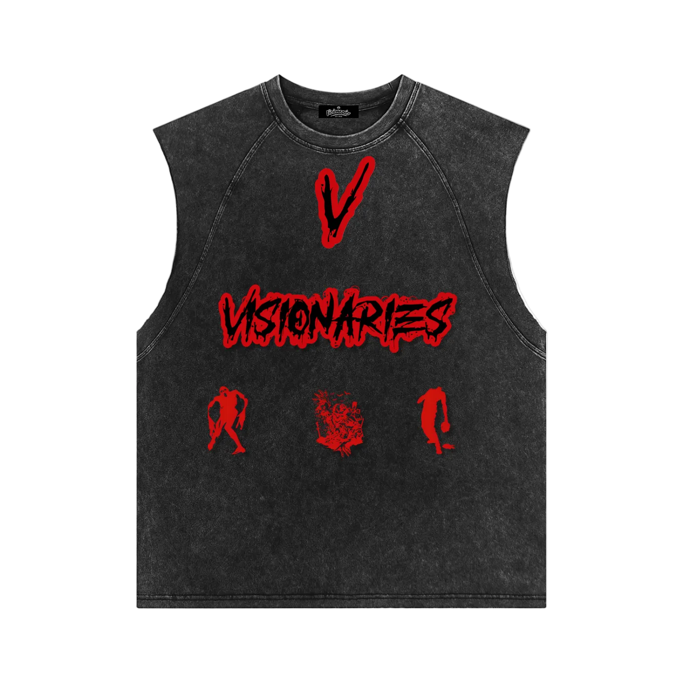 Zombie 🧟 V Snow Washed Tank Top