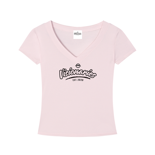 Women’s Visionaries Logo Slim Fit V-Neck T-Shirt