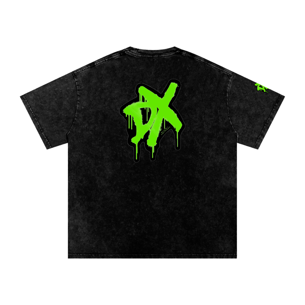 Generation X Snow Washed Oversized Cotton T-Shirt