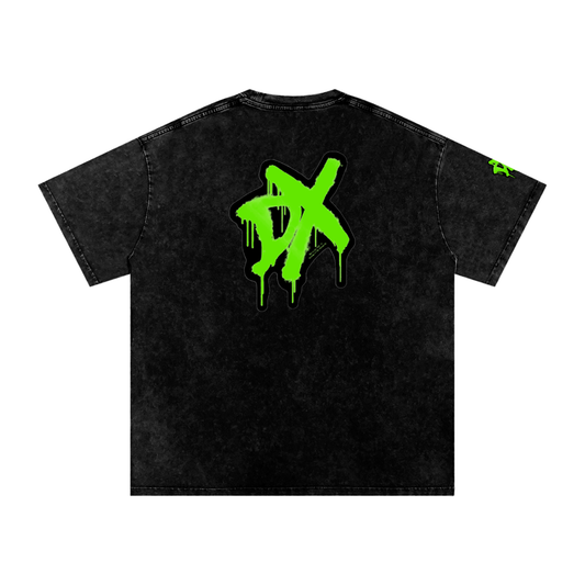 Generation X Snow Washed Oversized Cotton T-Shirt