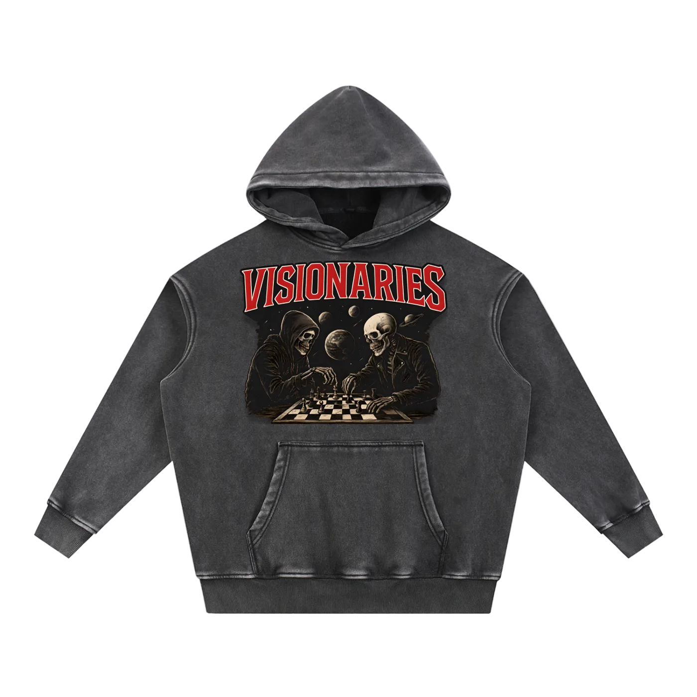 Snow Wash 🚀 Out of this World 🌍  Fleece Oversize Hoodie