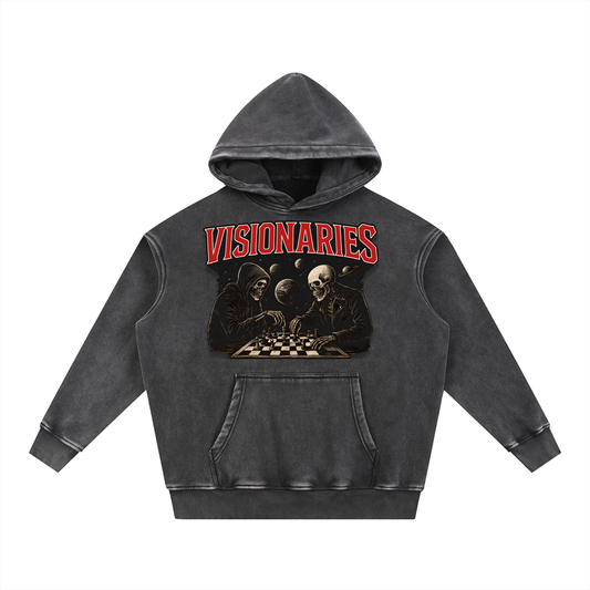 Snow Wash 🚀 Out of this World 🌍  Fleece Oversize Hoodie