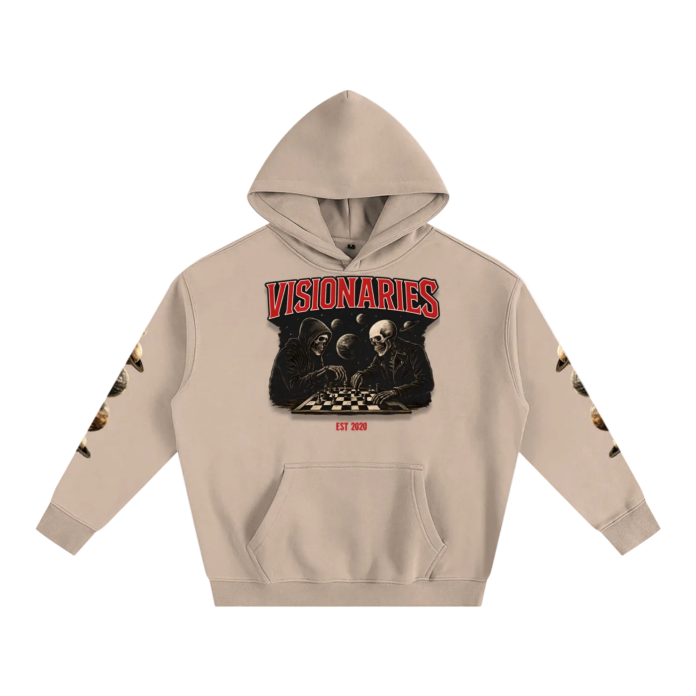 🚀 Out of this World 💀 Oversize Fleeced Hoodie
