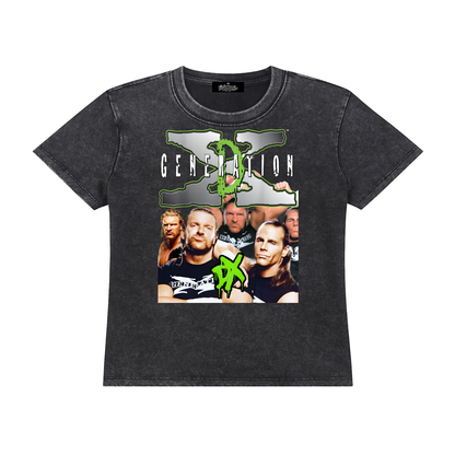 Women’s Generation X Vintage Wash Drop Shoulder T-shirt
