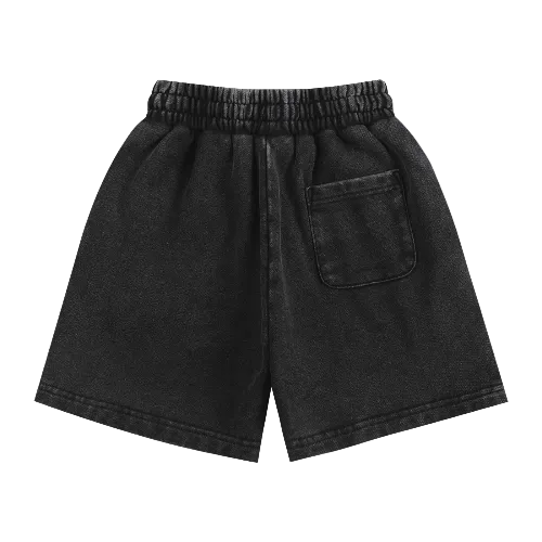 Kid's VSN Logo Snow Washed Shorts