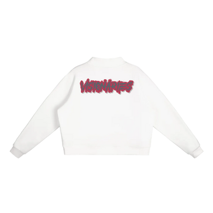 Women's Fleece Jumbo V Crew Sweatshirt