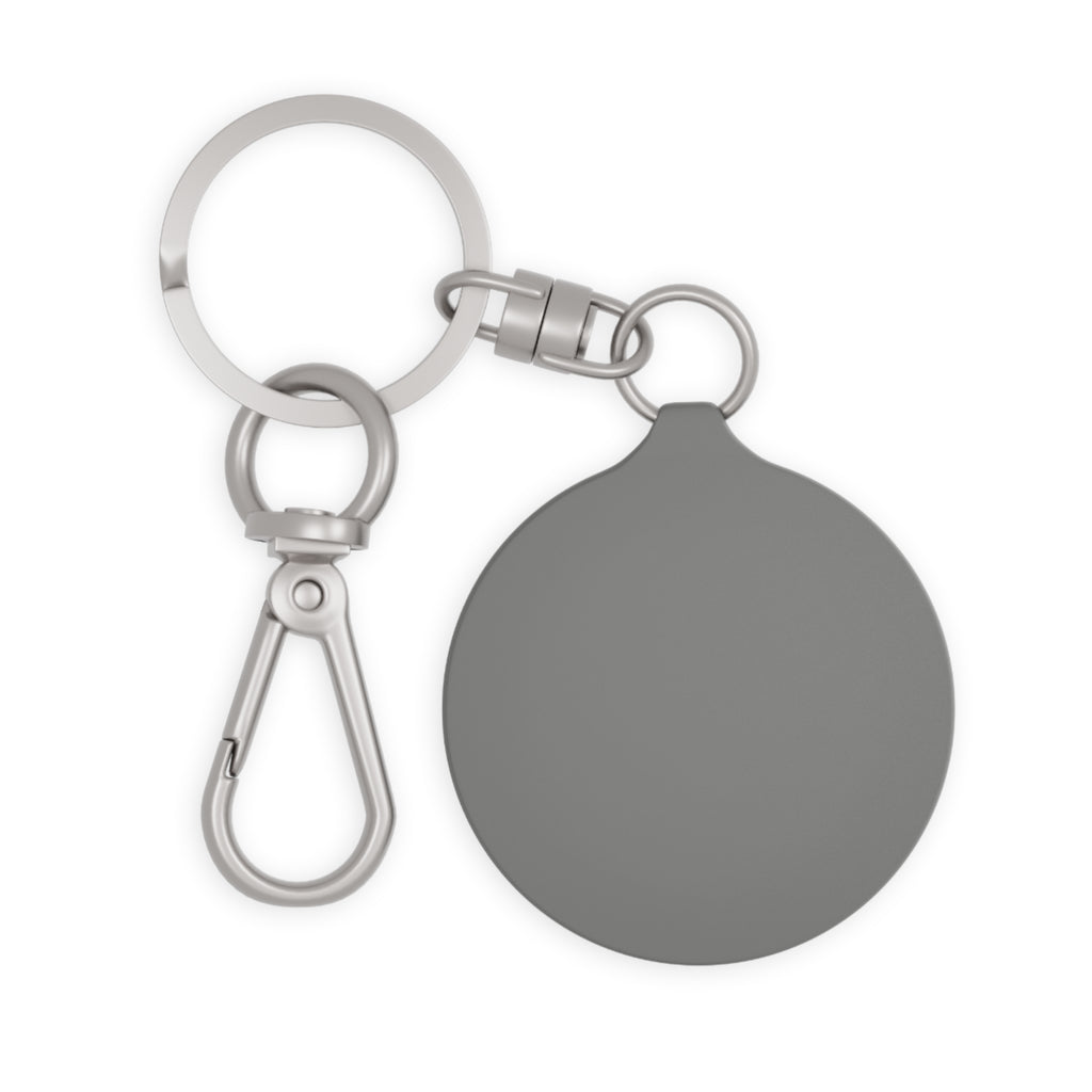 Red "V" Graphic Keyring Tag