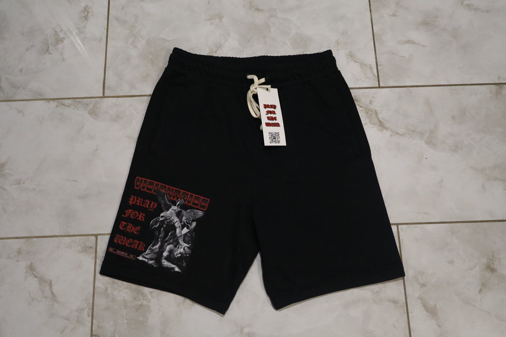 Pray for the Weak Cotton Shorts