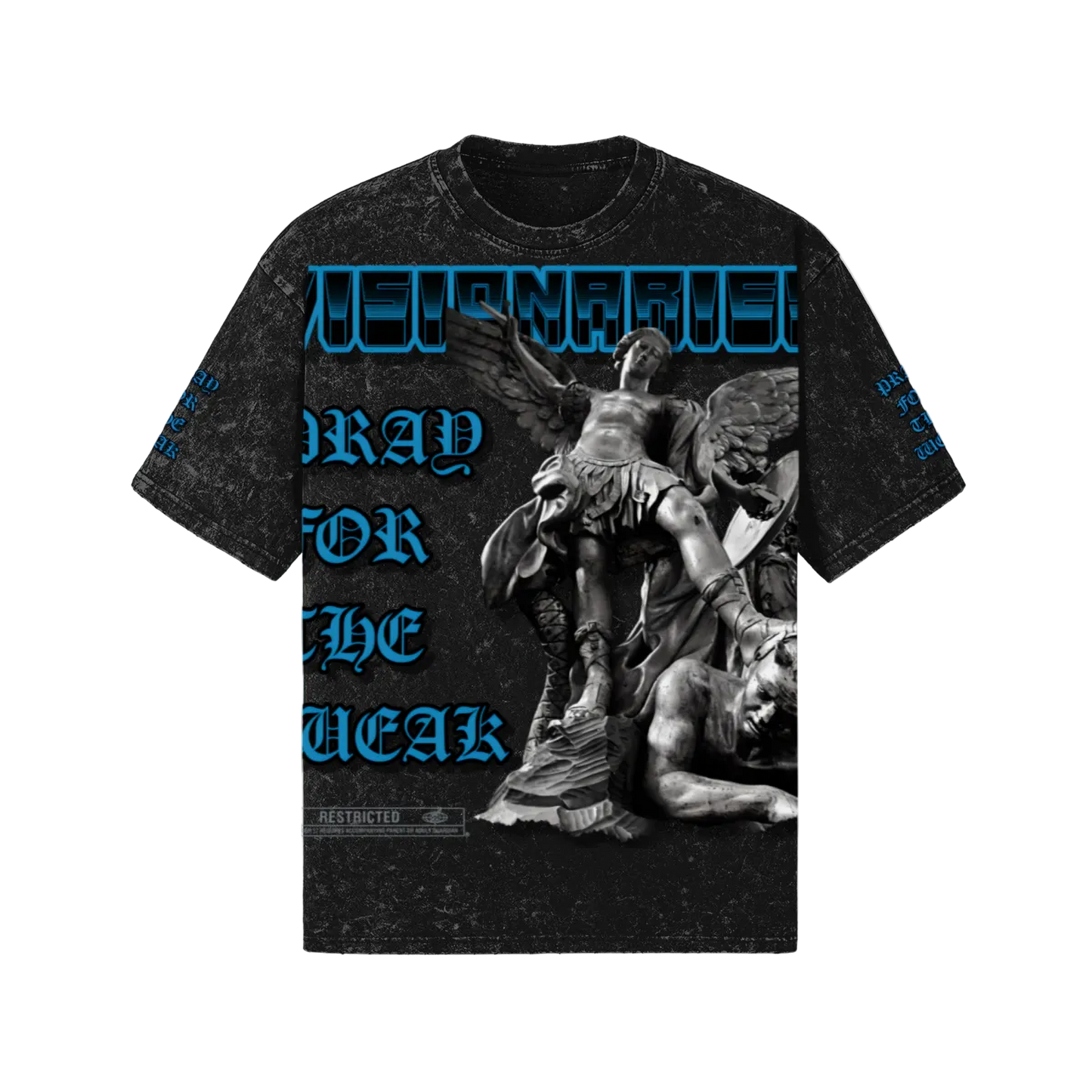 Pray For the Weak Jumbo Print T-Shirt
