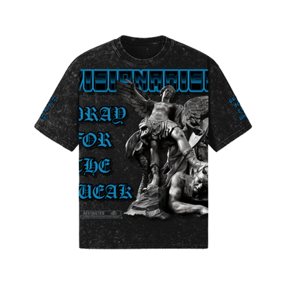 Pray For the Weak Jumbo Print T-Shirt