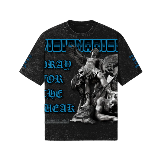 Pray For the Weak Jumbo Print T-Shirt