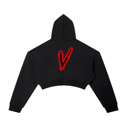 Women's Visionaries Zombie 🧟‍♀️  Cropped Hoodie