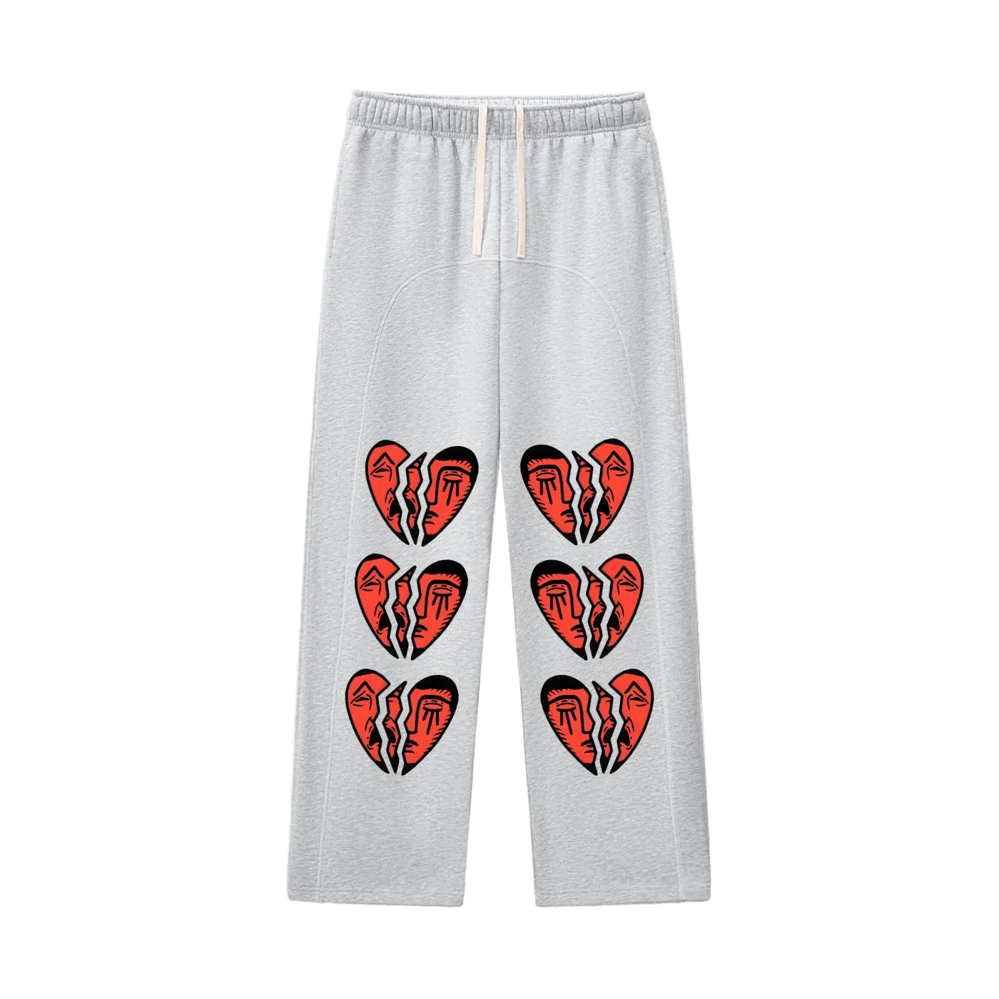 Unbroken 💔  Stitched Fleece Sweatpants