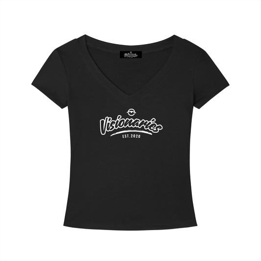 Women’s Visionaries Logo Slim Fit V-Neck T-Shirt