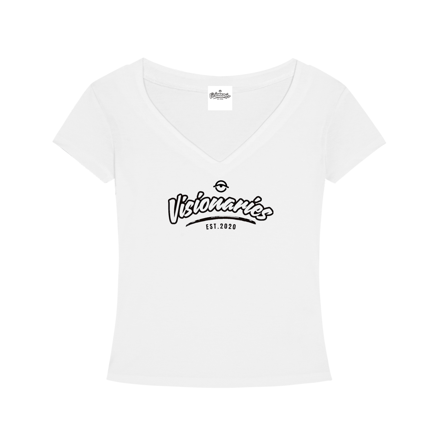 Women’s Visionaries Logo Slim Fit V-Neck T-Shirt