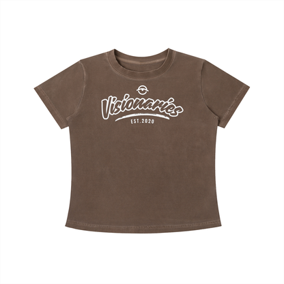 Women’s Visionaries Vintage Wash Slim Fit T-shirt