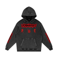 Zombies 🧟  🩸 Snow Washed Loose Cotton Hoodie