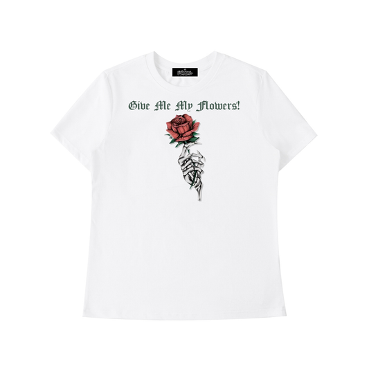 Women's Give My Flowers 🌹Standard Shoulder T-Shirt