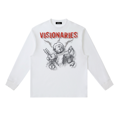 Angels 👼 Crewneck Long-Sleeve T-Shirt
