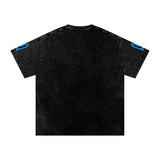 Zombies 🧟 Snow Washed Oversized Cotton T-Shirt