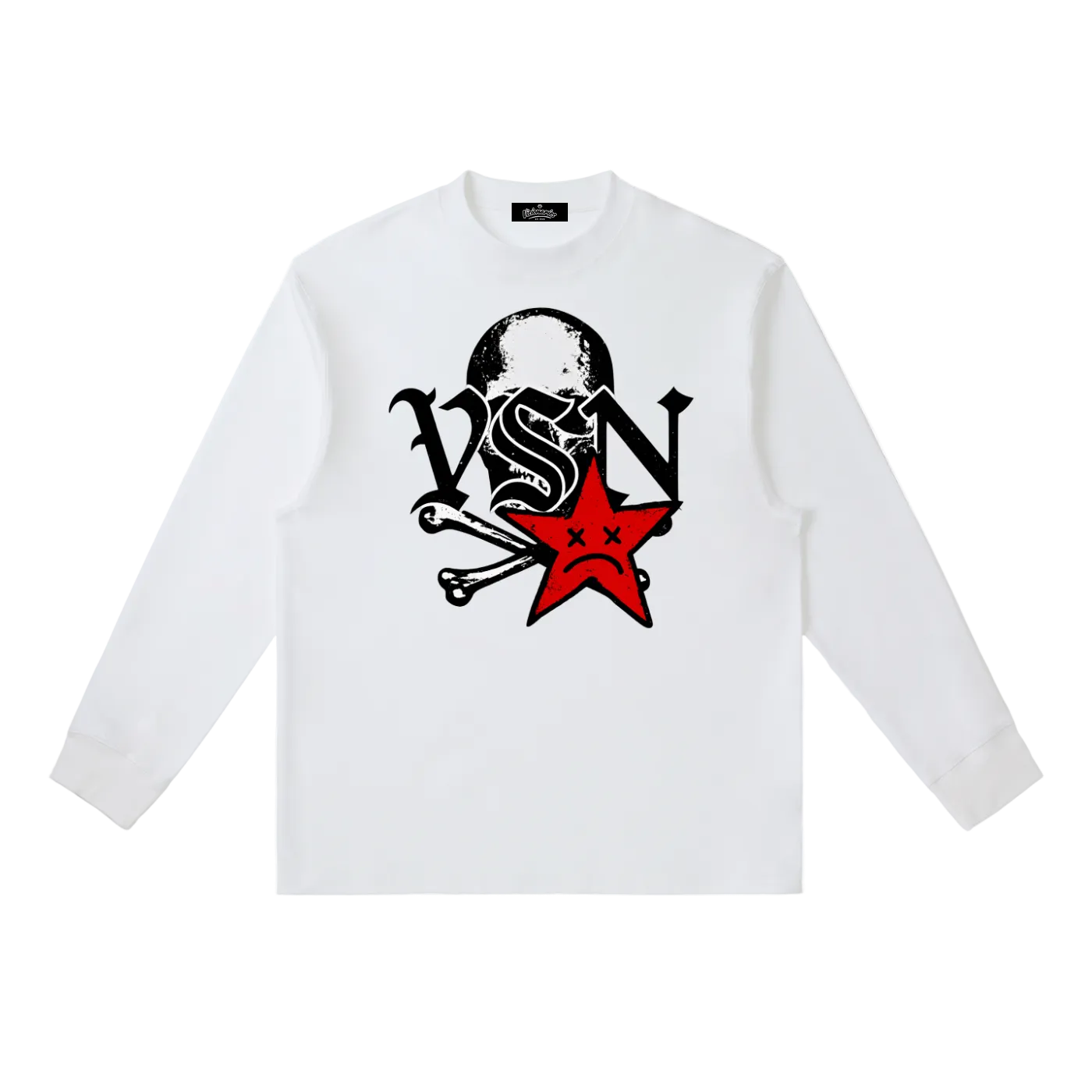 Men VSN Crewneck Long-Sleeve T-Shirt