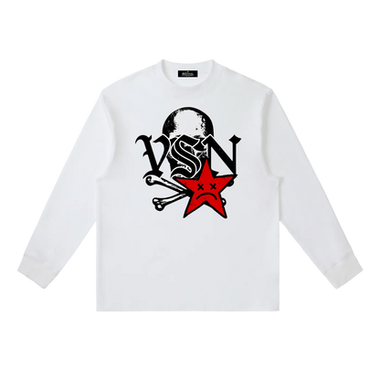 Men VSN Crewneck Long-Sleeve T-Shirt