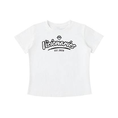 Women’s Visionaries Logo Vintage Wash Slim Fit T-shirt