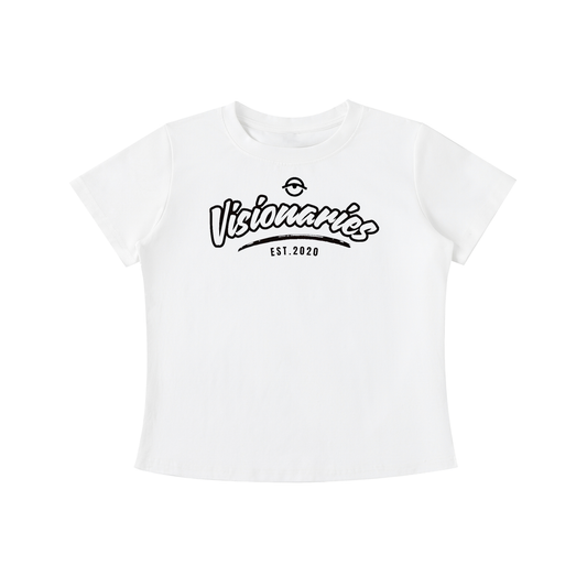 Women’s Visionaries Logo Vintage Wash Slim Fit T-shirt