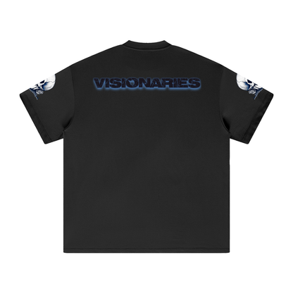 Slime Skull Blue Label Jumbo Print T-Shirt