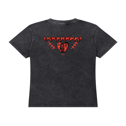 Women’s Unbroken 💔 Vintage Wash Drop Shoulder T-shirt